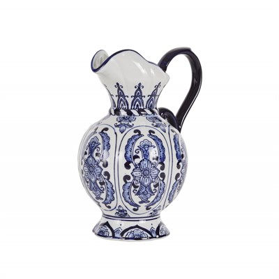Karaca Home Lisbon Kulplu Vazo 18 cm