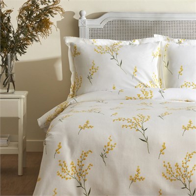 Karaca Home Loretta %100 Pamuk Tek Kişilik Pike Takımı Sarı