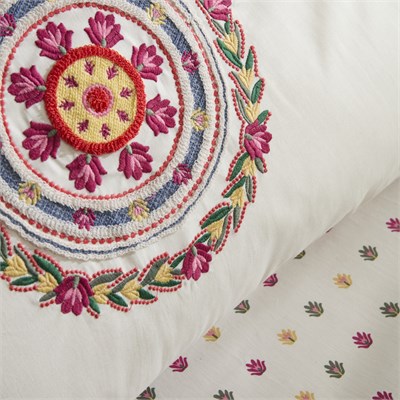 Karaca Home Luneor %100 Pamuk Nish Set Çift Kişilik Pike Takımı Multicolour