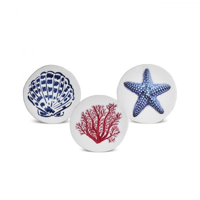 Karaca Home Mango Marin Bardak Altlığı 3lü Set 10 cm