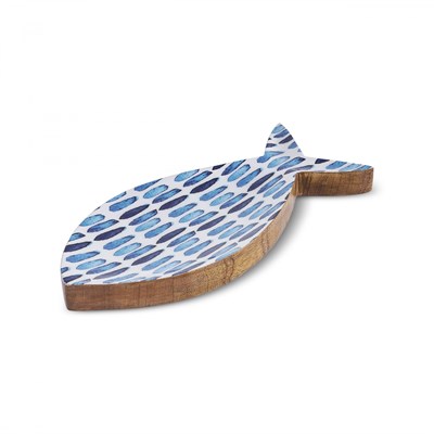 Karaca Home Mango Marin Fish Servislik Mavi 30x14x2,5 cm