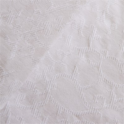 Karaca Home Marıbel %100 Pamuk Yatak Örtüsü Takımı Beyaz