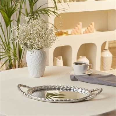 Karaca Home Marla Dekoratif Tepsi 45x24x5 cm