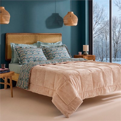 Karaca Home Meis %100 Pamuk Welsoft Çift Kişilik Comfort Set Pudra