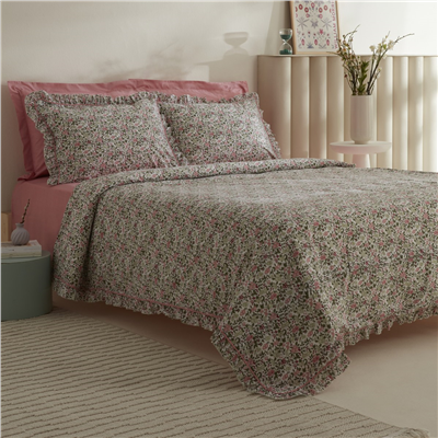 Karaca Home Minay 52 tel %100 Pamuk Nevresim Takımı
