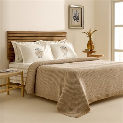 Karaca Home Mirage Çift Kişilik Nish Battaniyeli Set