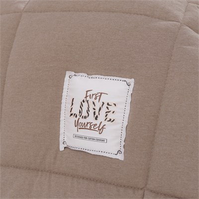 Karaca Home Motto Cotton Comfort Çift Kişilik Uyku Seti Bej