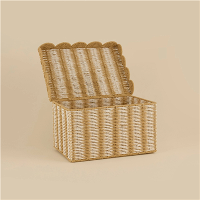 Karaca Home Nelia Kapaklı Organizer Sepet 39x27,5x22 cm