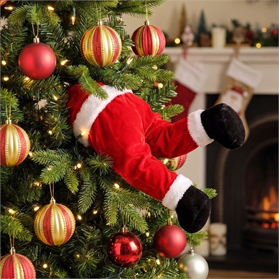 Karaca Home New Year Santa Hareketli Ağaç Süsü
