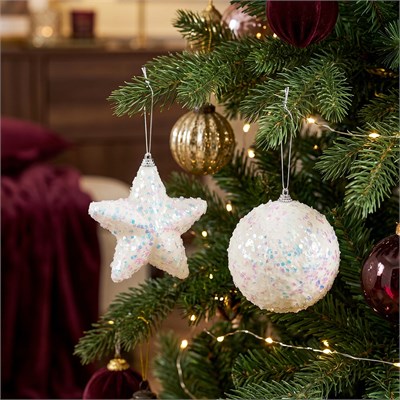Karaca Home New Year Sparkle 2lü Ağaç Süsü