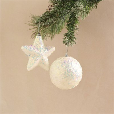 Karaca Home New Year Sparkle 2lü Ağaç Süsü