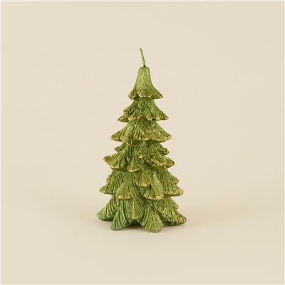 Karaca Home New Year Yılbaşı Çam Ağacı Şekilli Mum 9x11 cm