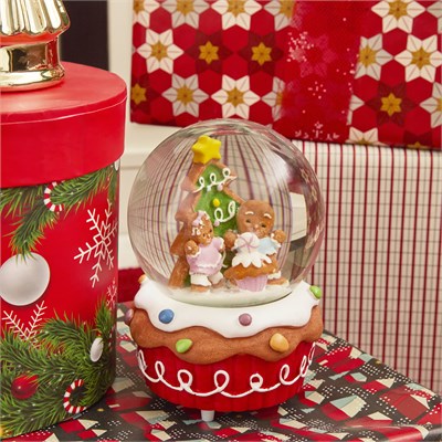 Karaca Home New Year Yılbaşı Cupcake Müzikli Yılbaşı Kar Küresi