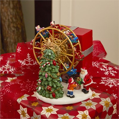 Karaca Home New Year Yılbaşı Gift Box Müzikli ve Hareketli Obje