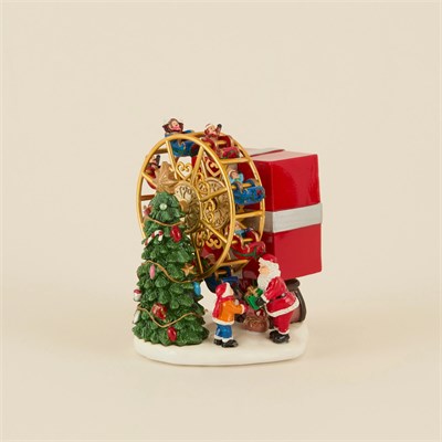 Karaca Home New Year Yılbaşı Gift Box Müzikli ve Hareketli Obje