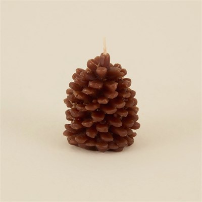 Karaca Home New Year Yılbaşı Kozalak Şekilli Mum 5,5x7 cm