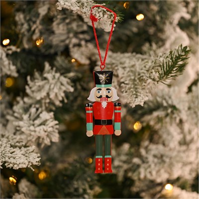 Karaca Home New Year Yılbaşı Nutcraker Kırmızı Ağaç Süsü