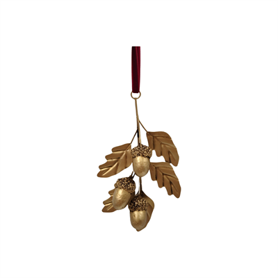 Karaca Home New Year Yılbaşı Pinecone Ağaç Süsü 9x4x14 cm