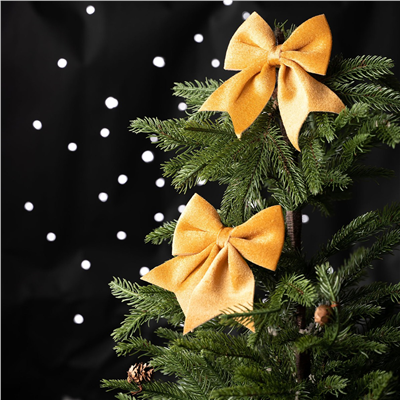 Karaca Home New Year Yılbaşı Ribbon Ağaç Kurdelesi 12x13 cm