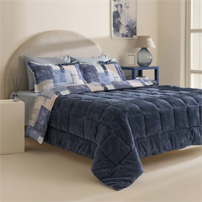 Karaca Home Pasific Çift Kişilik Comfort Set Mavi