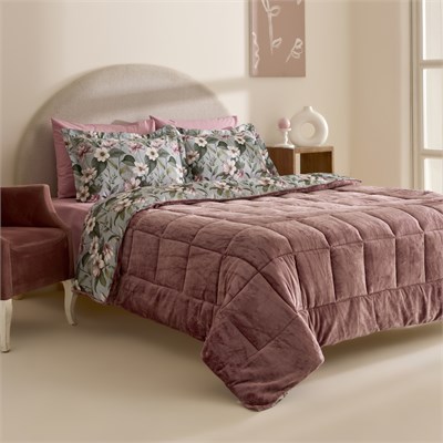Karaca Home Purpura Çift Kişilik Comfort Set Pembe