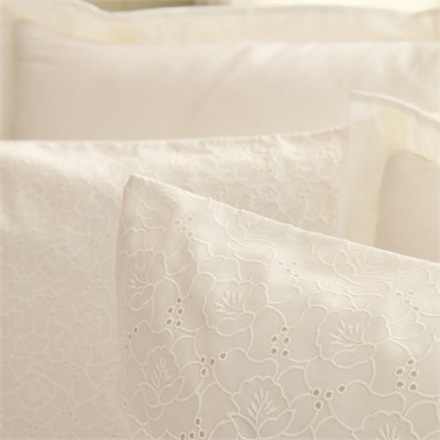 Karaca Home Rivora Nish Set Çift Kişilik Pike Takımı Beyaz