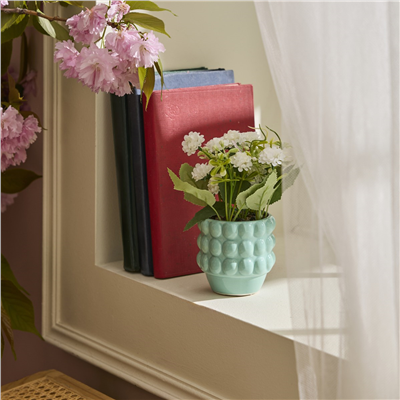 Karaca Home Rocco Saksılı Yapay Bitki Yeşil 9x9x8.5 cm
