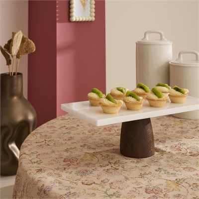 Karaca Home Sera Mermer Dikdörtgen Ayaklı Sunumluk 15x30 cm