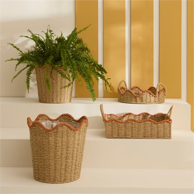 Karaca Home Shalia Dekoratif Sepet Organizer 30x8x15 cm