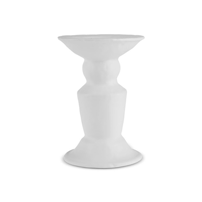 Karaca Home Stone Şamdan Beyaz 9,4x9,4x21,2 cm