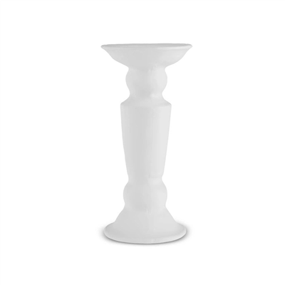 Karaca Home Stone Şamdan Beyaz 9,4x9,4x21,2 cm