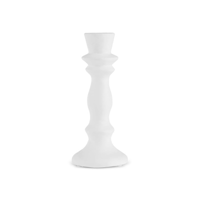 Karaca Home Stone Şamdan Beyaz 9,4x9,4x21,2 cm