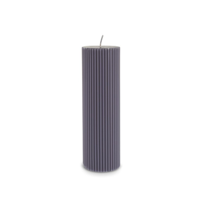 Karaca Home Striped Tırtıklı Sütun Mum