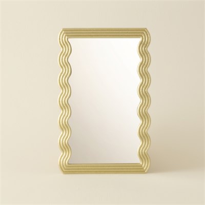 Karaca Home Vendi Duvar Aynası Gold  25,9x40,8 Cm