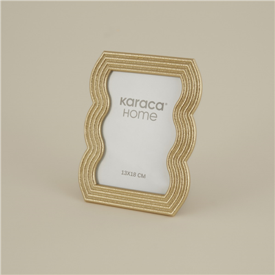 Karaca Home Vendi Fotoğraf Çerçevesi Gold 17,5x22,8 Cm