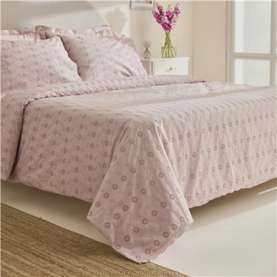 Karaca Home Vivien Brodeli %100 Pamuk Nevresim Takımı