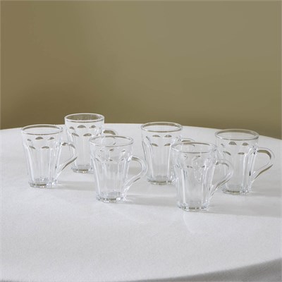Karaca Leylak 6 lı Çay Bardağı Seti 175 Ml