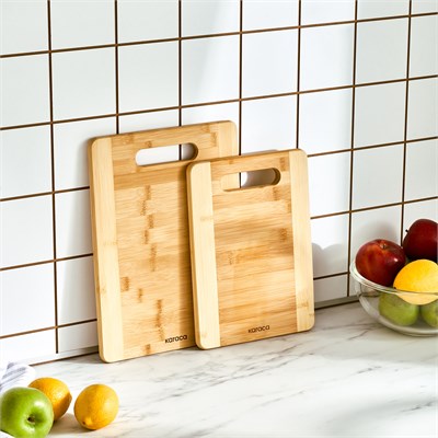 Karaca Lowell Bamboo 2li Pro Kesme Tahtası