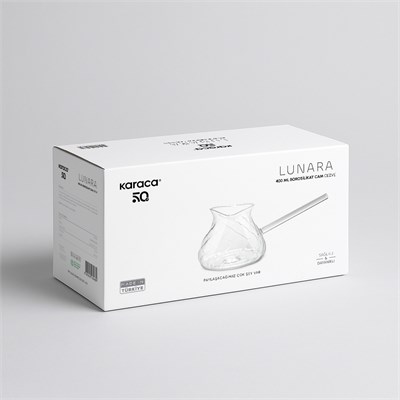 Karaca Lunara Cam Cezve 400 ml