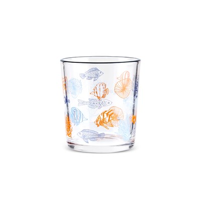 Karaca Marine 3lü Su Bardağı 260 Ml, Mavi