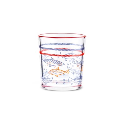 Karaca Marine 3lü Su Bardağı 260 Ml, Mavi