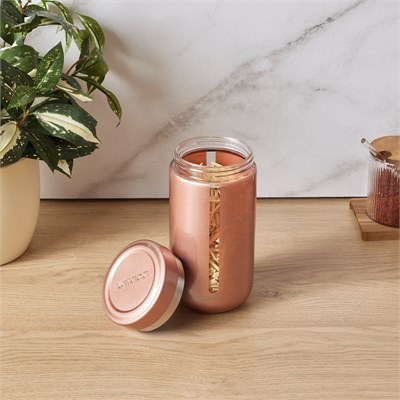 Karaca Mastermaid Cam Saklama Kabı M Rosegold