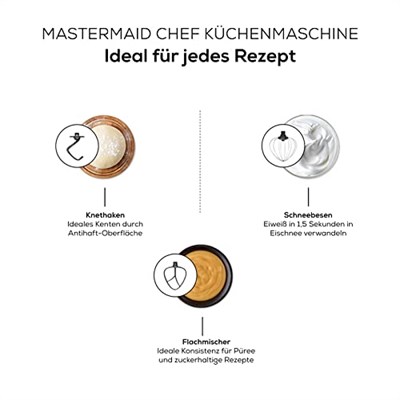 Karaca Mastermaid Chef Stand Mikser Rosegold 1500W 5 Lt