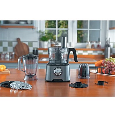 Karaca Mastermaid Power 10 In 1 Gıda Hazırlama Seti, Blender, Çırpıcı, Yoğurucu, 2000 W, 1 L Hazne, Galaxy Gri