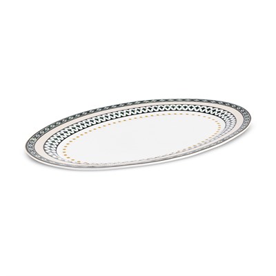Karaca Melda Kayık Tabak 35 Cm