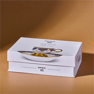Karaca Merve 2 Kişilik Kahve Fincan Takımı 100 ml