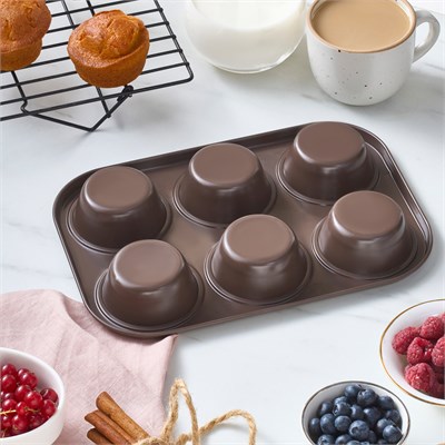 Karaca Mocca 6lı Muffin Kalıbı