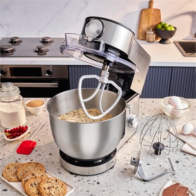 Karaca Multichef Ultra Inox Kıyma Çekme/Sucuk-Sosis/İçli Köfte Aparatlı Hamur Yoğurma Makinesi 8L