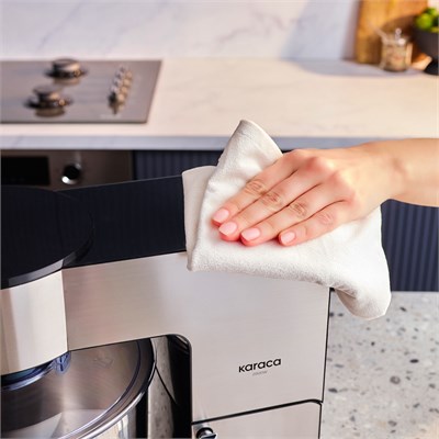 Karaca Multichef Ultra Inox Kıyma Çekme/Sucuk-Sosis/İçli Köfte Aparatlı Hamur Yoğurma Makinesi 8L