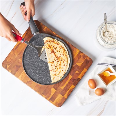 Karaca Mutfaksever Biogranit Gözleme Ve Krep Tavası Gri